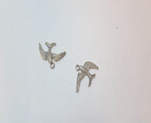 Antique Silver Plated beads - 44705