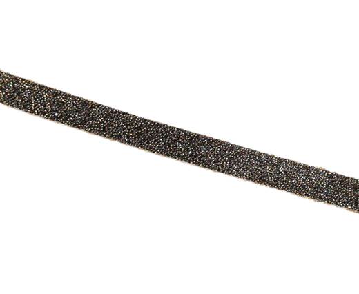 57000 Swarovski Crystal-Fabric Banding- Crystal Copper