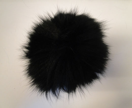 Fox Fur-Black -14cms
