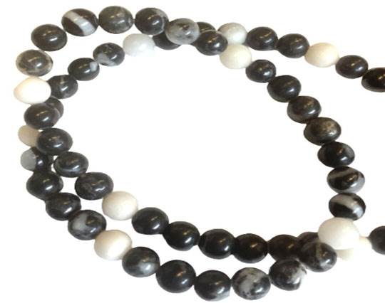 Black and white jasper