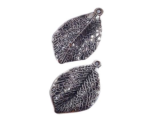 Zamak Silver Plated Bead CA-3044