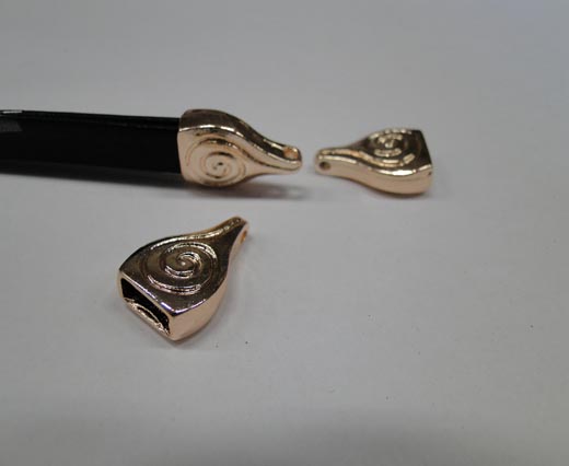 Zamak part for leather CA-4726-Rose gold