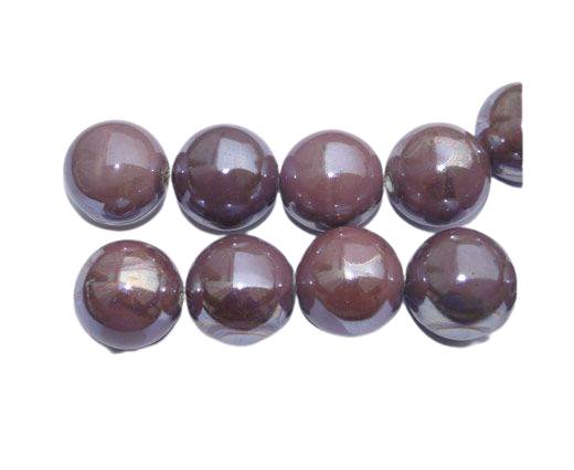 Ceramic Beads-16mm-Purple