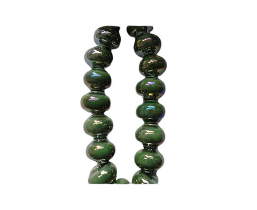 Ceramic Beads -Green-AB