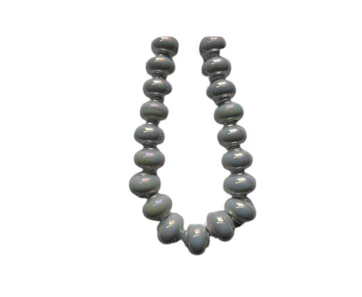 Ceramic Beads -White-AB