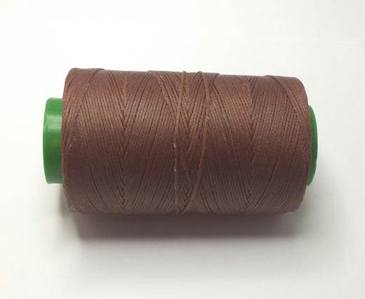 1mm-Nylon-Waxed-Thread-Cognac Dark 9083