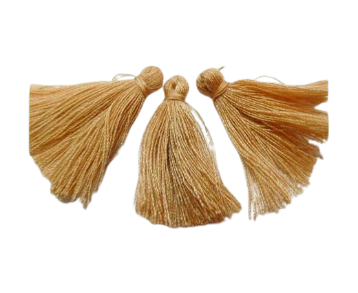 Cotton Tussels 3 cms - Brown