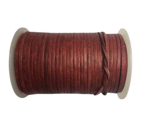 Cowhide Leather Jewelry Cord -3mm-SE/804 Vintage Red