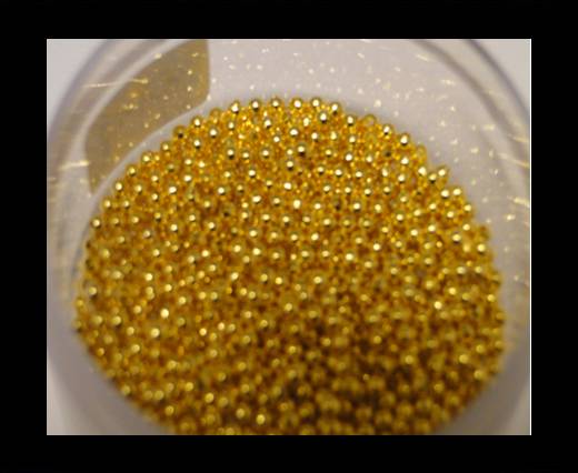 Crimp Beads -2mm-Gold