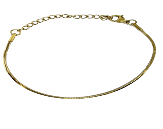 Eight Faceted Chain – Gold
