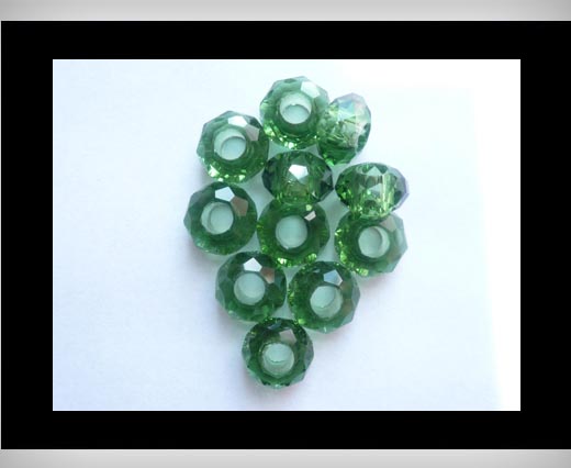 Faceted-Big-Hole-Fern Green