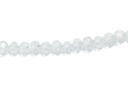 Faceted Glass Beads-2mm-CRYSTAL