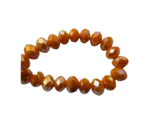 Faceted Glass Beads-3mm-Fire-Opal-AB