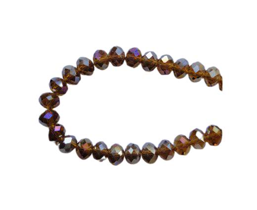 Faceted Glass Beads-3mm-Mokka-AB