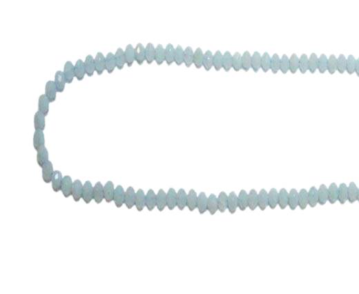 Faceted Natural stones - 2mm - Aquamarine