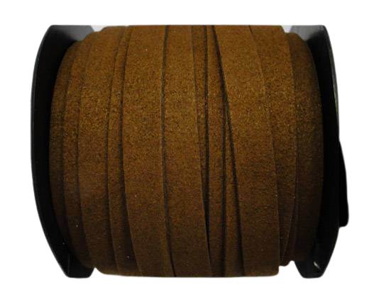 Faux Suede Cord - 10 mm - Brown