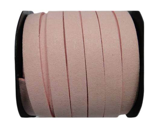 Faux Suede Cord - 10 mm - Pink