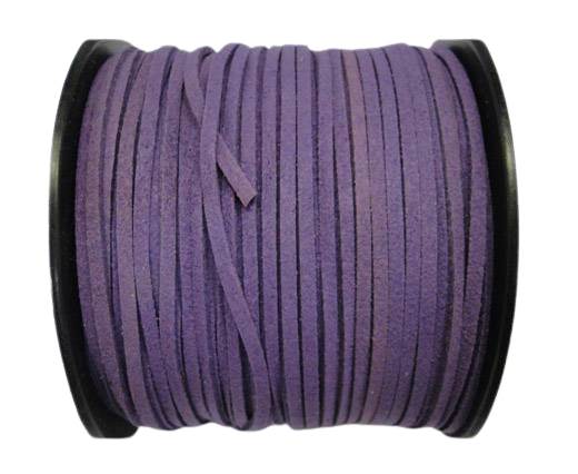 Faux Suede cord - 3mm - Dark Purple