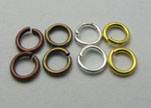 Brass jump ring FI-7028-0.8*3mm-SILVER