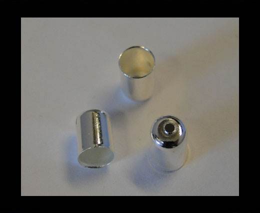 Brass part for leather FI-7032-5mm-SILVER