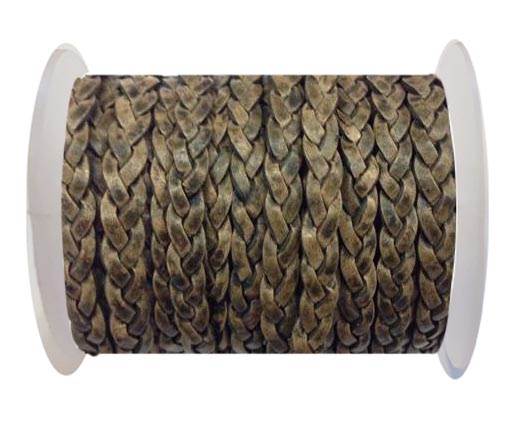 Choti-Flat 3-ply Braided Leather --SE-PB-11-5MM