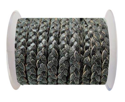 Choti-Flat 3-ply Braided Leather -5mm-SE FBCW 02