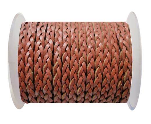 Flat 3-ply Braided Leather-SE-PB-13-3MM