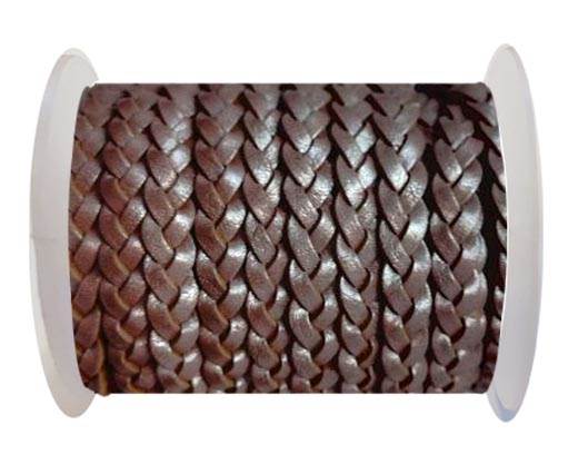 Choti-Flat 3-ply Braided Leather --5MM-SE M 01