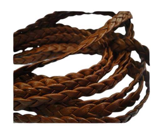 Flat Braided Nappa Cords 10mmTERRACOTTE