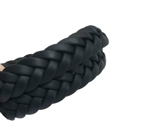 Flat Braided Rubber Cord - Style - 2