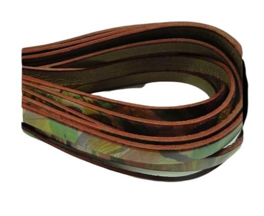 Flat Leather Cord-10mm-Multicolour 4