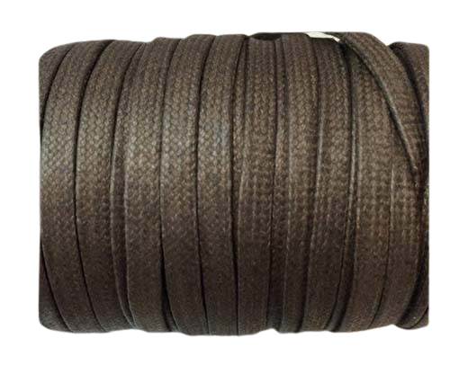 Flat Wax Cotton Cords - 3mm - Grey