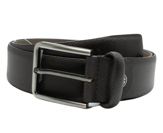 Formal-Adjustable-Leather-Belt-Art Grabin Black