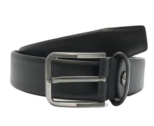 Formal-Adjustable-Leather-Belt-Art Point Black