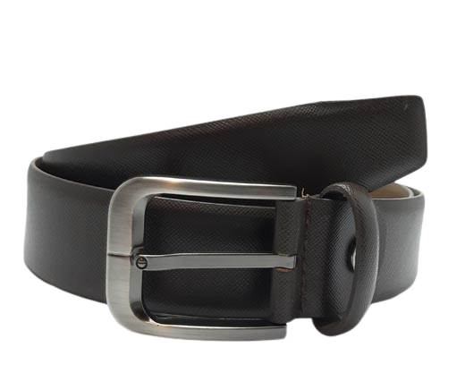 Formal-Adjustable-Leather-Belt-Art Safiano Brown