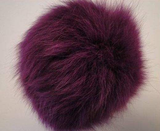 Fox Fur-Dark Purple -14cms