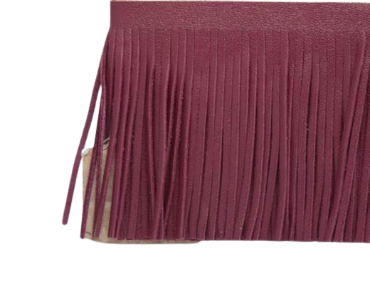 Fringes-8cms-BORDEAUX