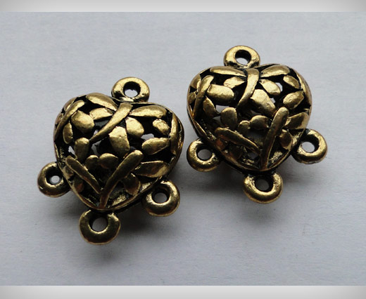 SE-1704-Gold Antique Large Sized Beads