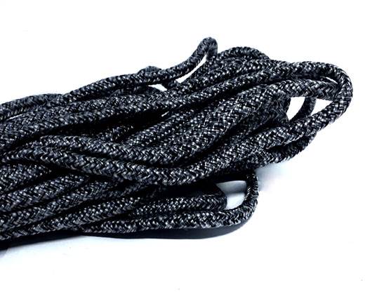 Paracord 6mm - GREY BLACK 