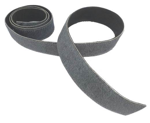 Hair-On Leather Belts-Grey