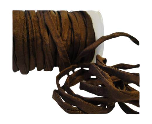 Habotai silk cords - 4658 - Deep Brown