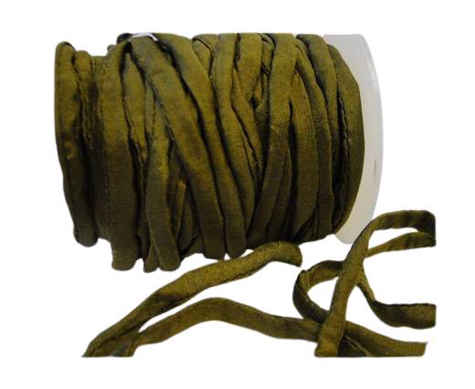Habotai silk cords - 4661 - Olive
