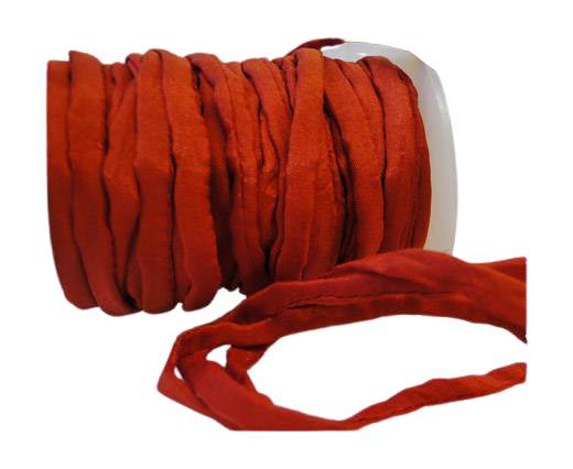 Habotai silk cords - 4672 - Deep Saffron