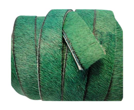 Hair-On-Flat Leather-Hunter Green-5MM