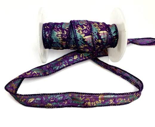 Hand dyed silk ribbons - 40N (PR)