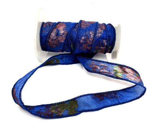 Hand dyed silk ribbons - 50N (PR)