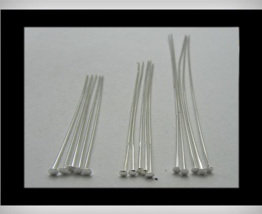 Head Pins FI-7022-Silver-40mm