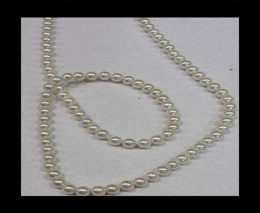 High quality pearls 4-mm-white