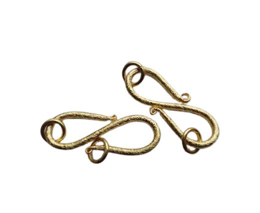 Hook Clasp SE-2194 - Gold Plated 