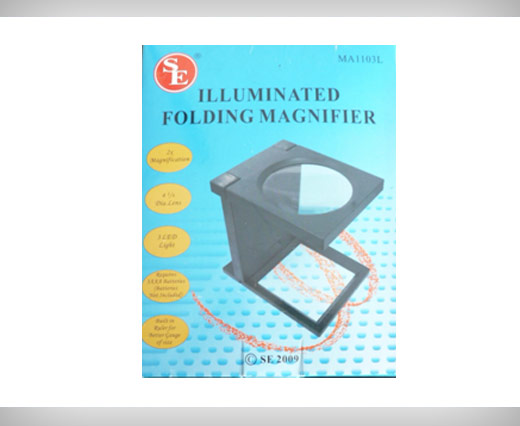 Illuminated Folding Magnifier